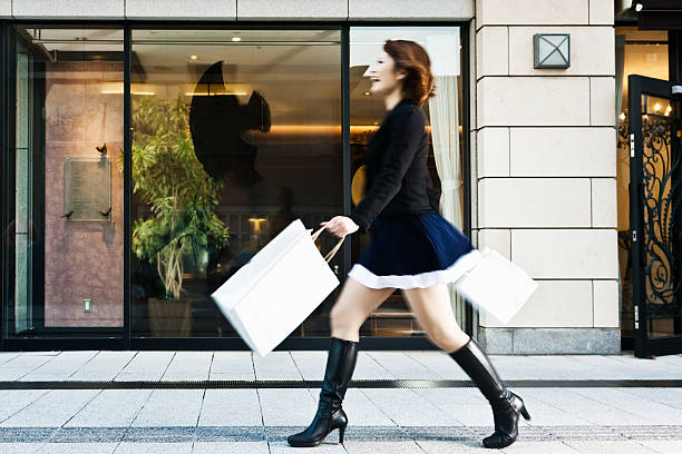 977 Women In Short Skirts And Boots 