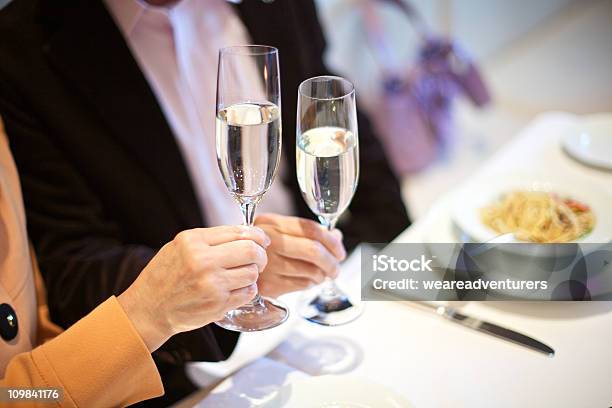 Japanese Couple In Restaurant Stock Photo - Download Image Now - Meal, Dinner, Japanese Ethnicity