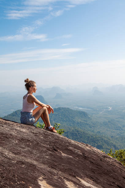 istock Young woman traveler 1098418888