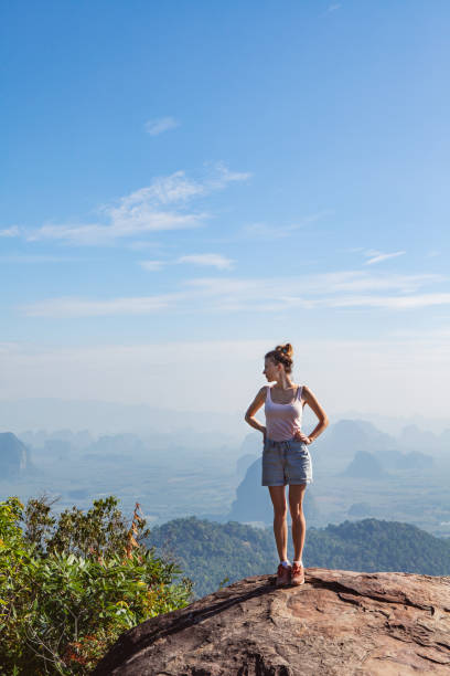 istock Young woman traveler 1098419088