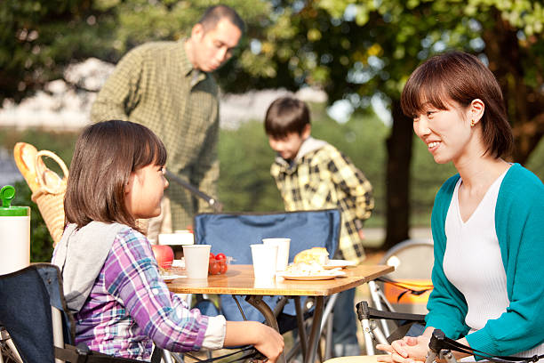 istock Family at BBQ 109842708