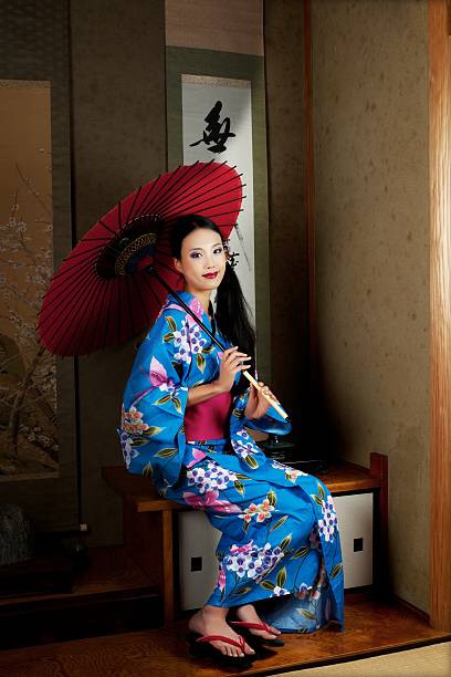 istock beautiful Japanese woman 109842867