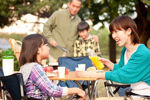 istock Family at BBQ 109842896