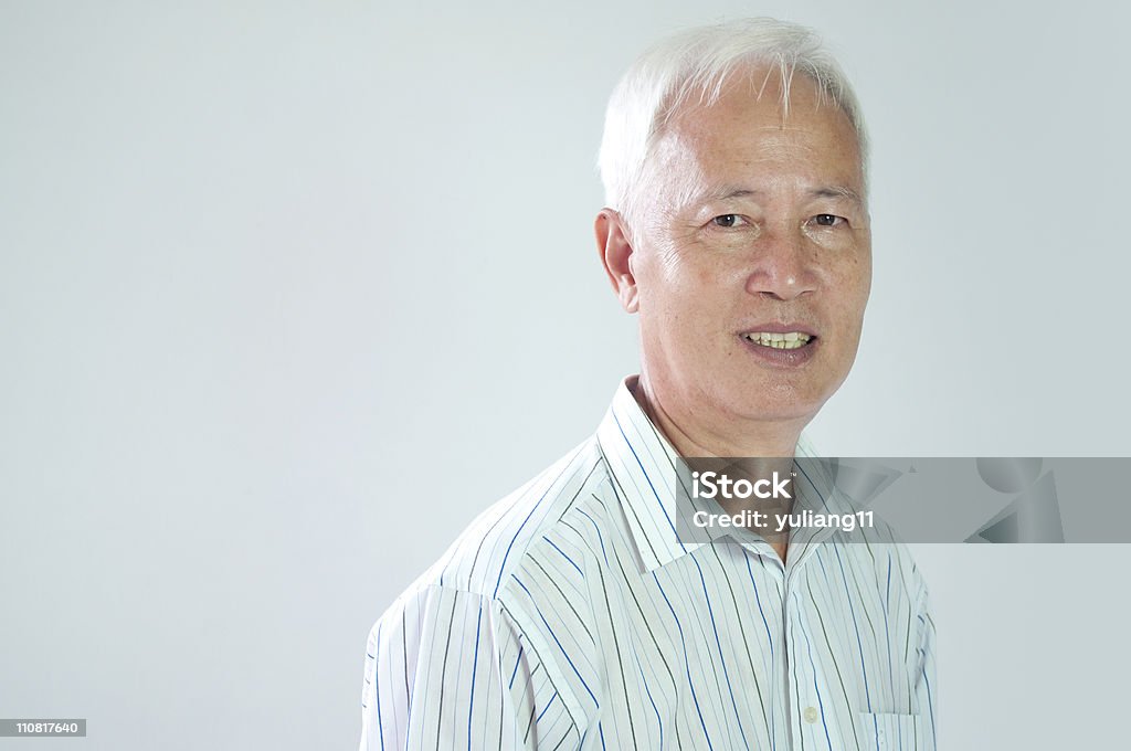senior Uomo d'affari asiatico - Foto stock royalty-free di Terza età