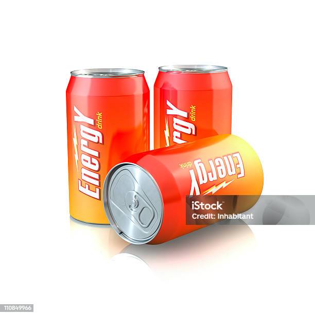 Foto de Bebida Energética e mais fotos de stock de Bebida energética - Bebida energética, Figura para recortar, Lata - Recipiente
