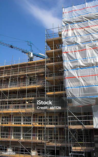 Construcción Foto de stock y más banco de imágenes de Acero - Acero, Aire libre, Andamio - Herramientas de construcción