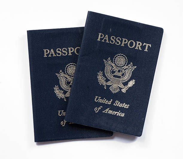 istock Pair of Passports 110853136
