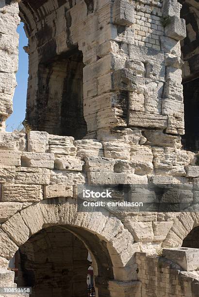 Römischer Bogen Konstruktion Stockfoto und mehr Bilder von Alt - Alt, Amphitheater Arènes d'Arles, Antiker Gegenstand