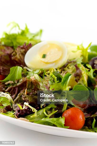 Salat Nicoise Stockfoto und mehr Bilder von Ei - Ei, Extreme Nahaufnahme, Farbbild