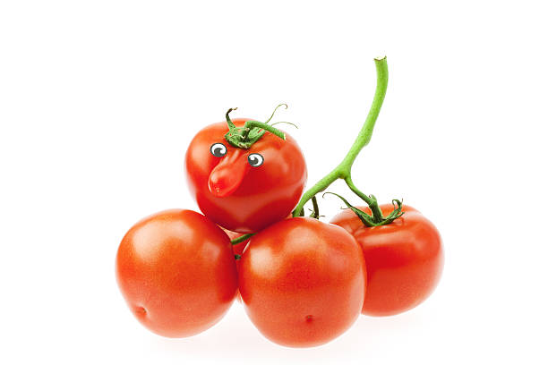 istock bunch of tomatoes isolated on white 110858763