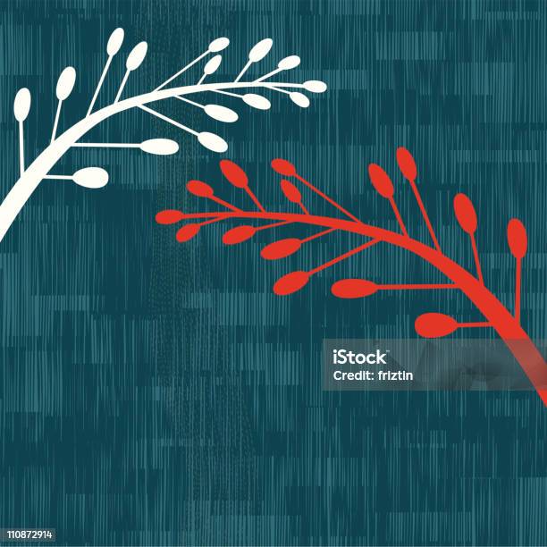 Abstract Branch Background Stock Illustration - Download Image Now - Autumn, Backgrounds, Border - Frame