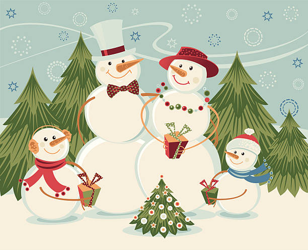 Snowmen Family Snowmen Family with gifts and Christmas tree. Retro style. Vector.

[url=http://www.istockphoto.com/stock-illustration-17775188-snowmen-singing-carols.php?st=a0fe885][img]http://i.istockimg.com/file_thumbview_approve/17775188/1/stock-illustration-17775188-snowmen-singing-carols.jpg[/img][/url] [url=http://www.istockphoto.com/file_closeup.php?id=14678584][img]http://www.istockphoto.com/file_thumbview_approve/14678584/1/istockphoto_14678584-snowmen-in-love.jpg[/img][/url] [url=http://www.istockphoto.com/file_closeup.php?id=14678575][img]http://www.istockphoto.com/file_thumbview_approve/14678575/1/istockphoto_14678575-retro-christmas-background.jpg[/img][/url]

See other Winter images here:
[url=http://www.istockphoto.com/file_search.php?action=file&lightboxID=3186233]
[img]http://www.rusanovska.com/lightboxes/rusanovska-lightbox-winter.png[/img][/url] family christmas stock illustrations