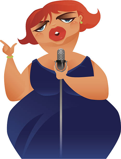 Cartoon Of Fat Lady Singing Illustrations, Royalty-Free Vector Graphics & Clip Art - iStock Cartoon Of Fat Lady Singing Illustrations, Royalty-Free Vector Graphics & Clip Art - iStock