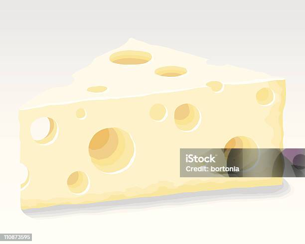 Formaggio Svizzero - Immagini vettoriali stock e altre immagini di Formaggio - Formaggio, Illustrazione, Cibo