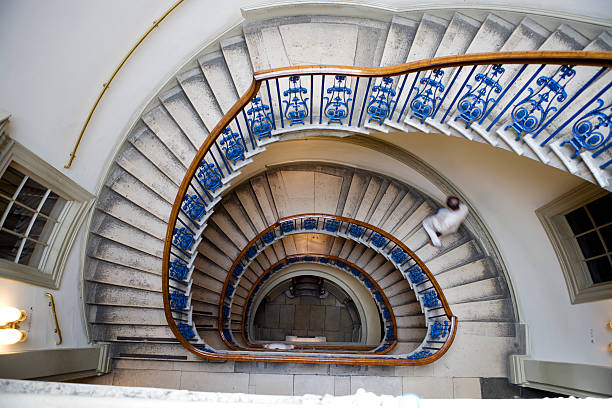 311 steps of Monument to the Great Fire of London.