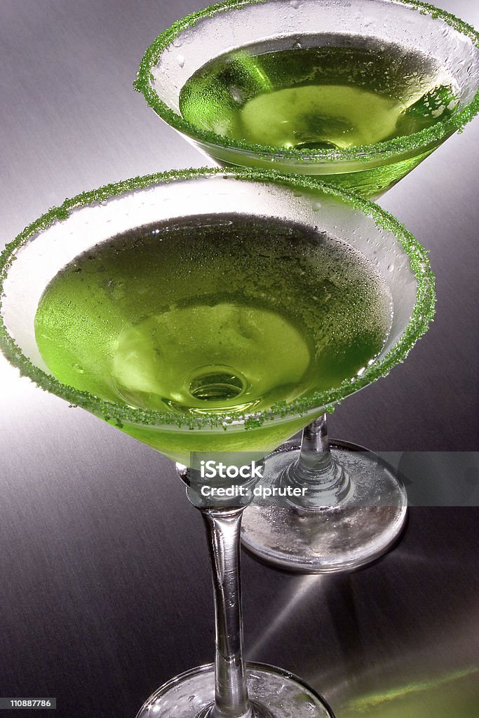 Do Martini de maçã verde - Foto de stock de Açúcar royalty-free