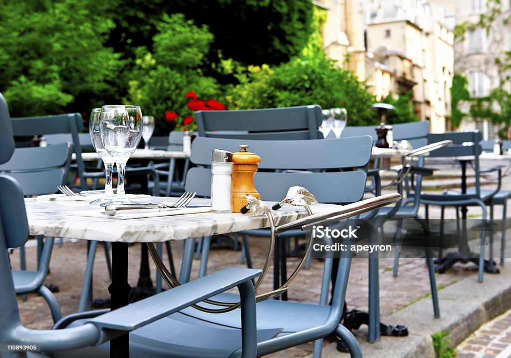 French restaurant  Cafe Stock Photo