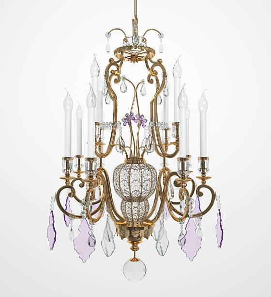 istock Luxury Glass Chandelier 110900889