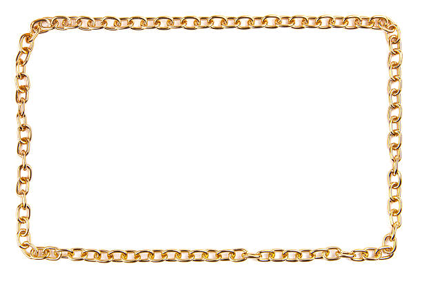 Cтоковое фото Золотая цепь, frame
