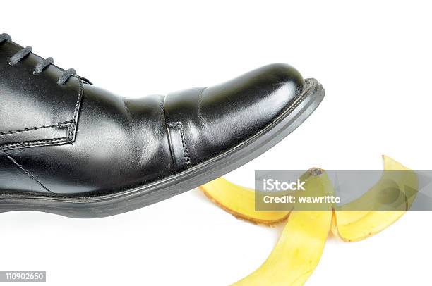 Halt Auf Bananenpill Stockfoto und mehr Bilder von Banane - Banane, Fallen, Farbbild