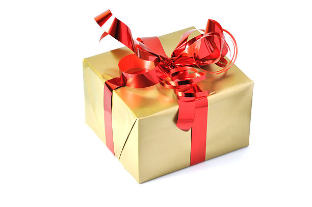 Gift isolated stock photo