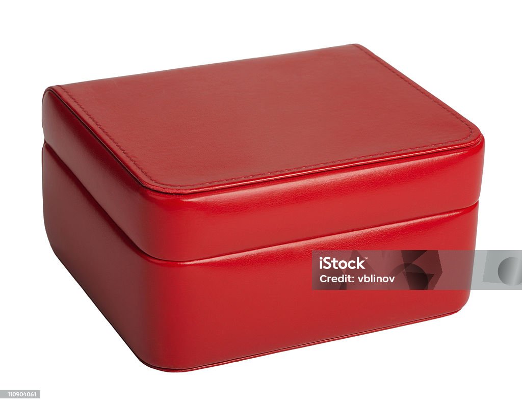 Red Box Isolated Stock Photo - Download Image Now - Box - Container ...