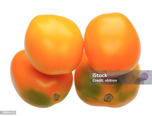 Multicolored Tomatoes Isolated Stock Photo - Download Image Now - Close-up, Color Image, Cut Out