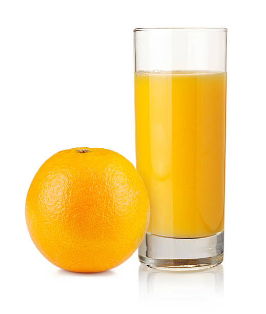 istock Orange juice in highball glass 110905092