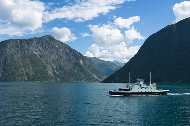 istock Crossing the fjord 110914168