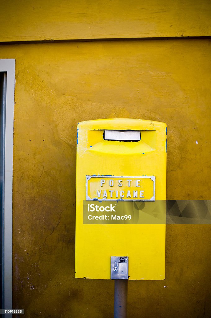 Vatican Post  Box - Container Stock Photo