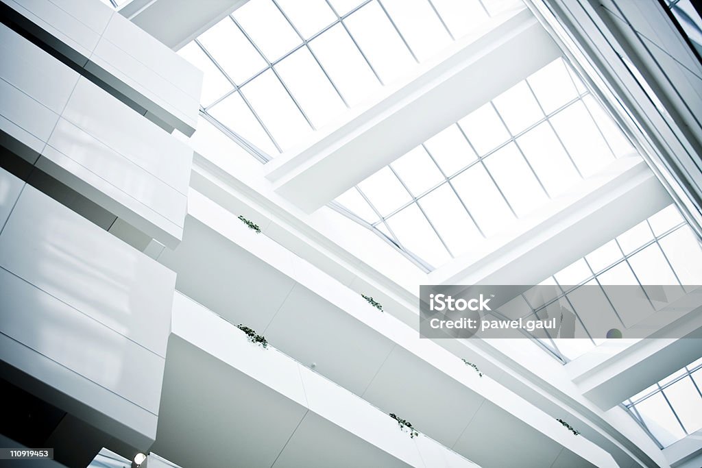 Bâtiment moderne plafond de verre - Photo de Effet de texture libre de droits