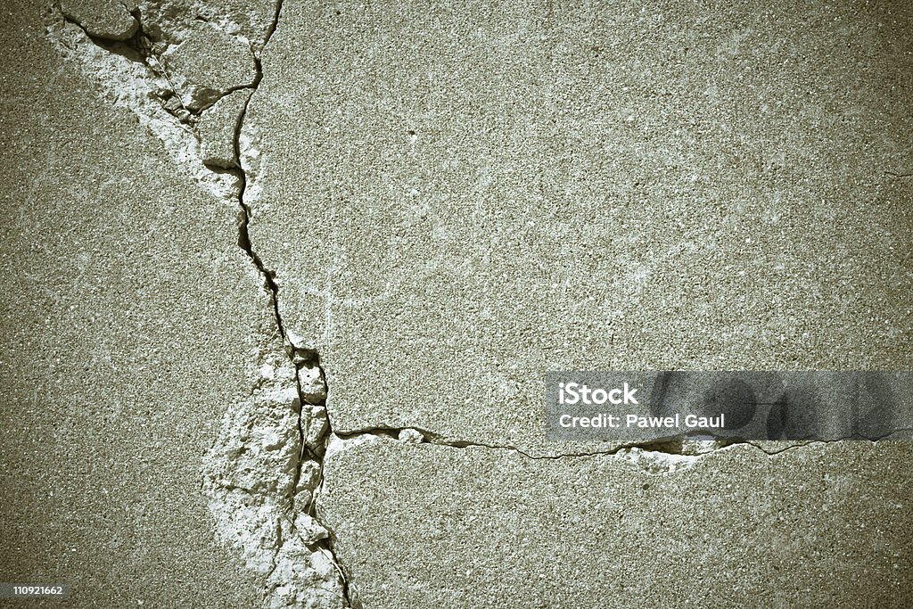 Sprünge - Lizenzfrei Beton Stock-Foto