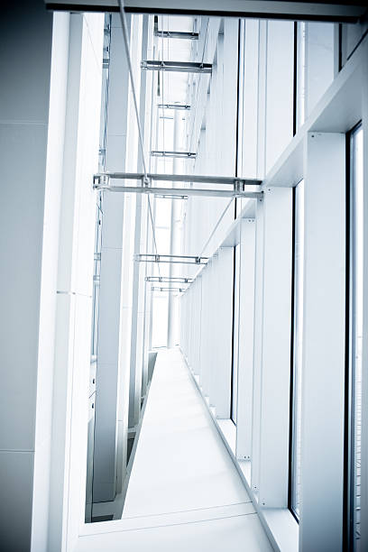 istock Contemporary design office interior and window 110923950