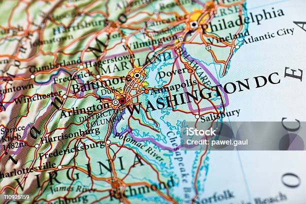 Washingtondc Stock Photo - Download Image Now - Washington DC, Map, Backgrounds
