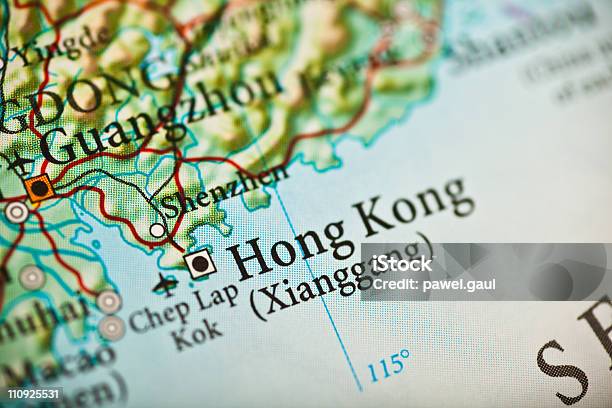 Hongkong Chiny Mapy - zdjęcia stockowe i więcej obrazów Hongkong - Hongkong, Mapa, Azja