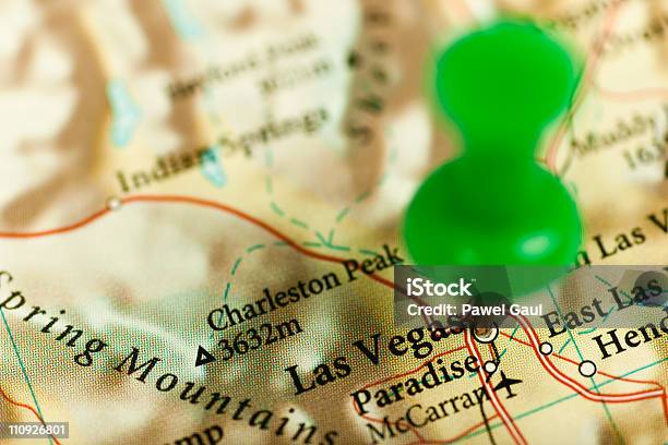 Las Vegas Nv - Fotografie stock e altre immagini di America del Nord - America del Nord, Carta geografica, Cartografia