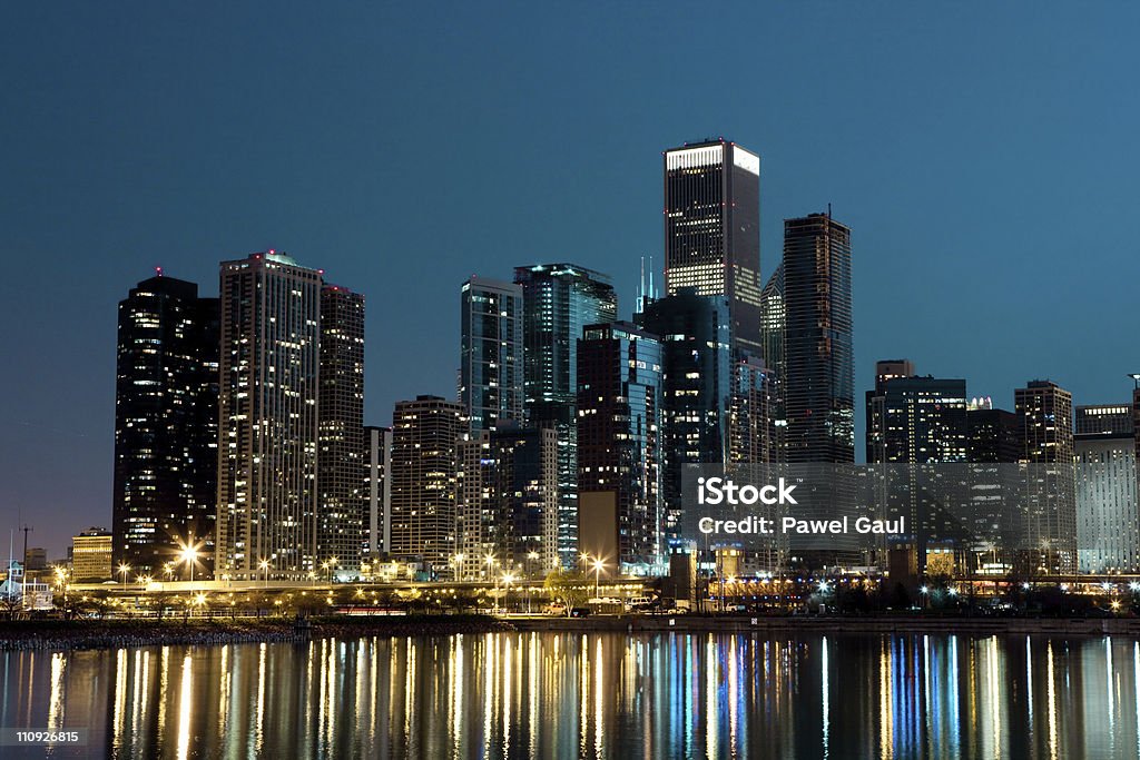 Puerto de Chicago - Foto de stock de Chicago - Illinois libre de derechos