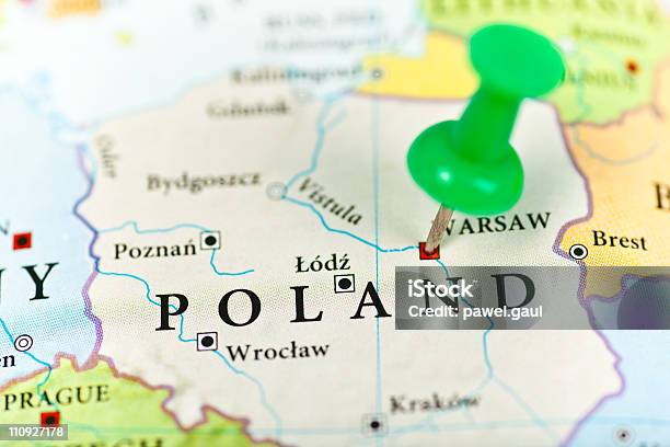A Polónia - Fotografias de stock e mais imagens de Polónia - Polónia, Mapa, Varsóvia
