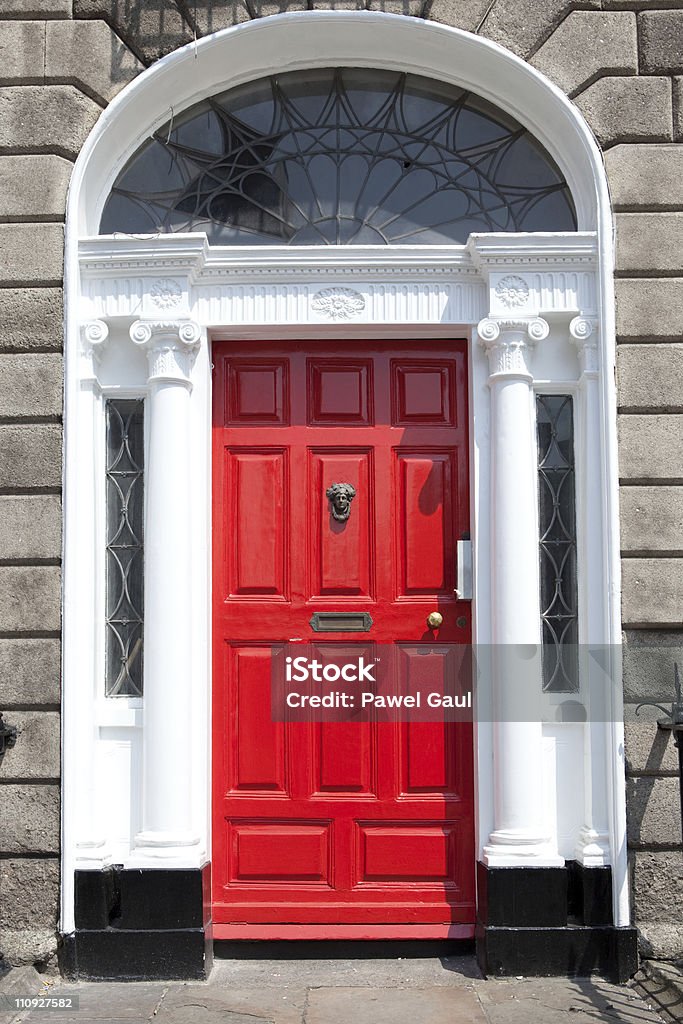 Red Londres porta - Foto de stock de Arquitetura royalty-free