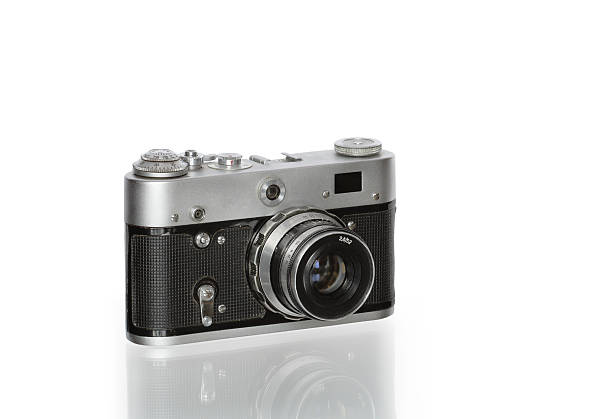 istock Old Film Photo Camera 110930055