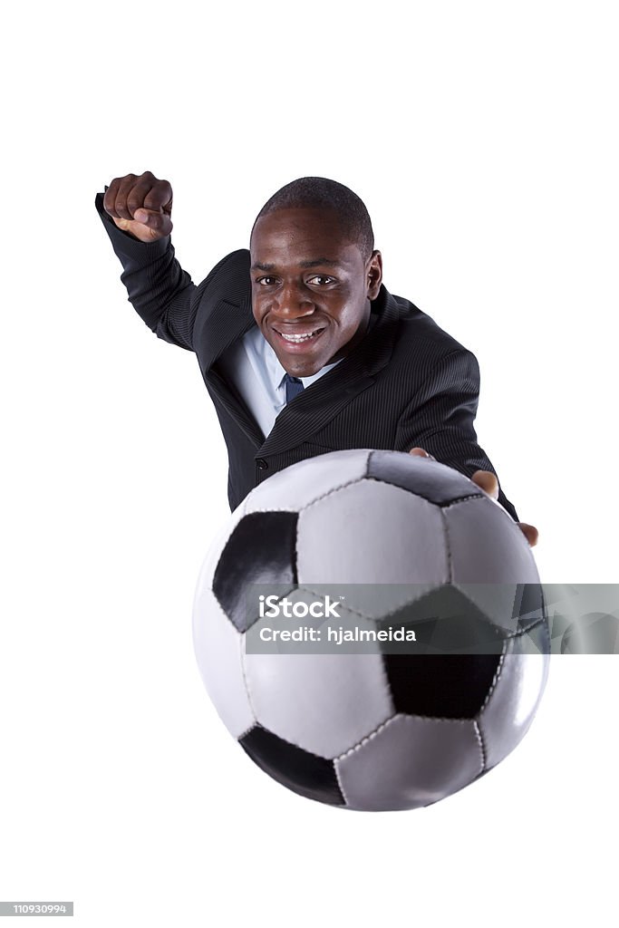 Fã de futebol africano - Royalty-free Futebol Foto de stock