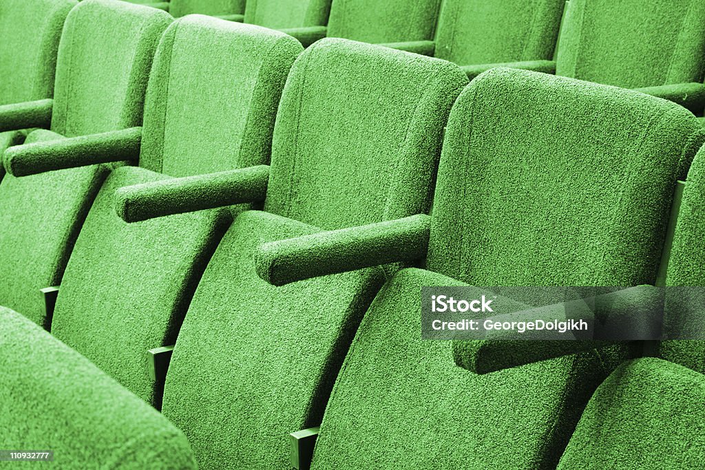 Auditório fundo vazio cinema - Foto de stock de Aconchegante royalty-free