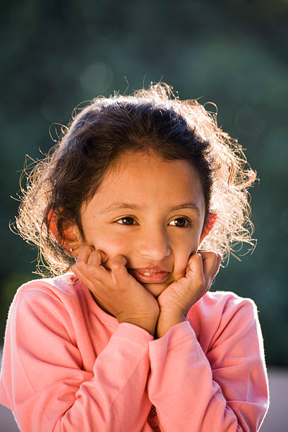 little girl stock photo