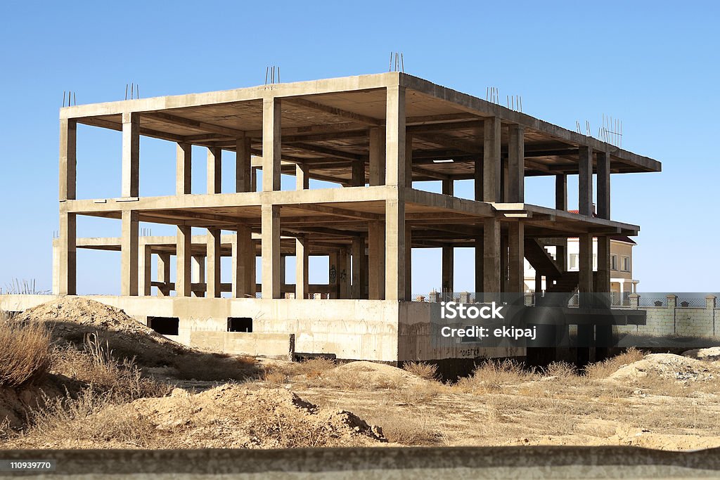 Building under construction.  Color Image Stock Photo