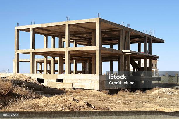 Building Under Construction Stock Photo - Download Image Now - Color Image, Construction Industry, Construction Site