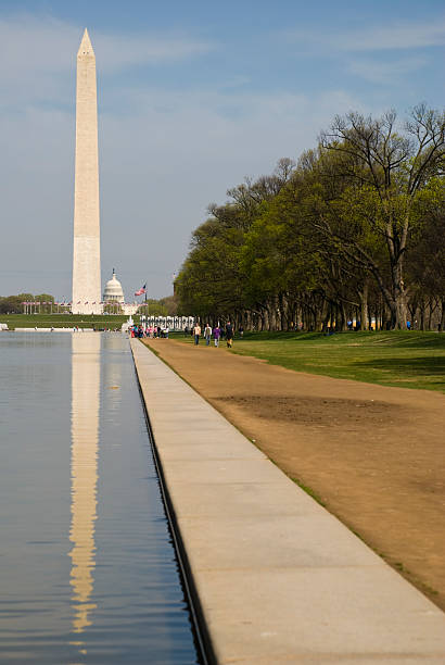 istock Lincoln Memorial Reflecting Pool in Washington DC 110939873