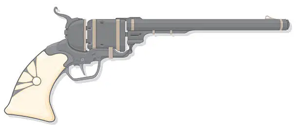 Vector illustration of Pistol