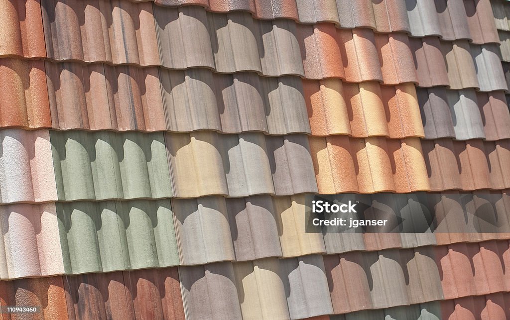 Colorful Tile Display  Choice Stock Photo