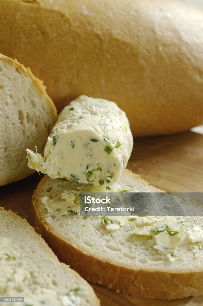 Bread butter - Foto de stock de Ajo libre de derechos