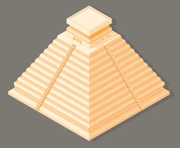 Vector illustration of Pyramid